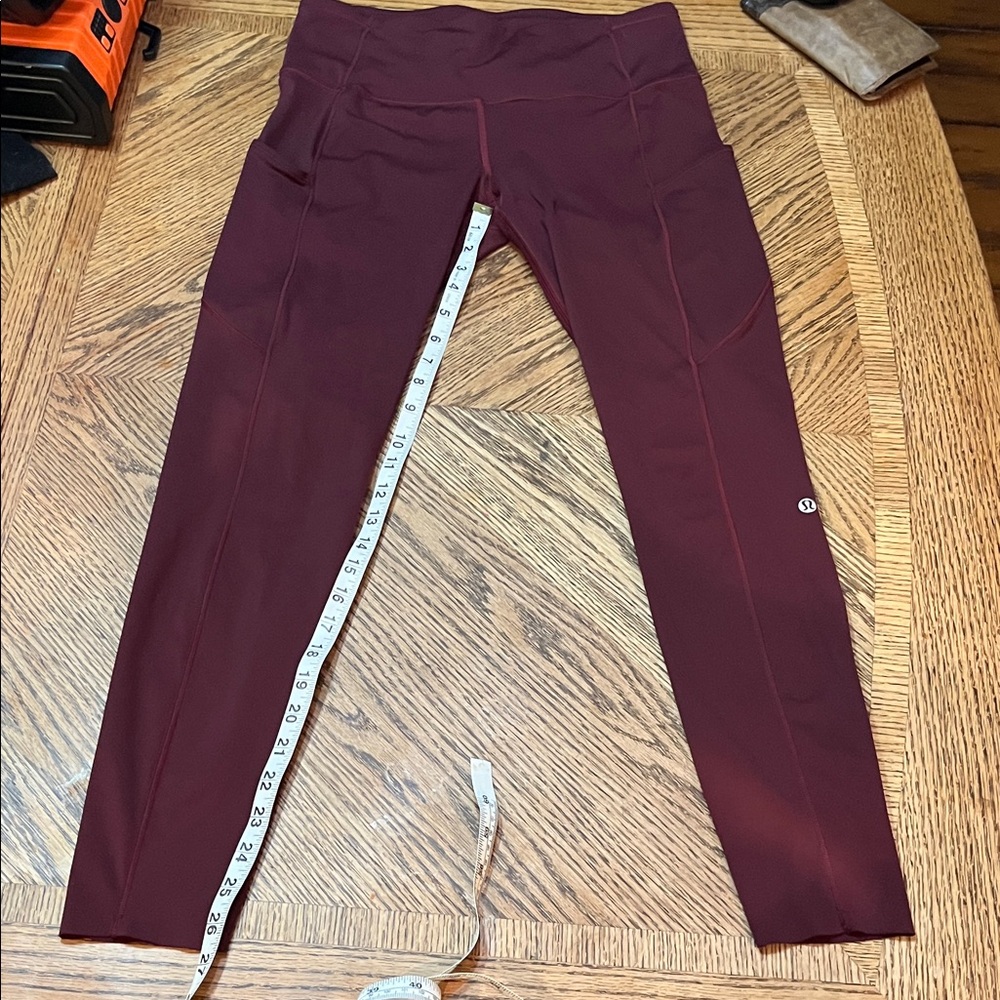 Lululemon Athletica Lined Fast and Free Leggings
